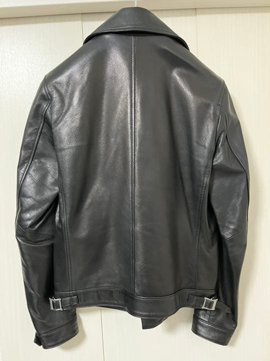 ジャケット・アウター Lounge Lizard HORSE HIDE W RIDERS BLACK2