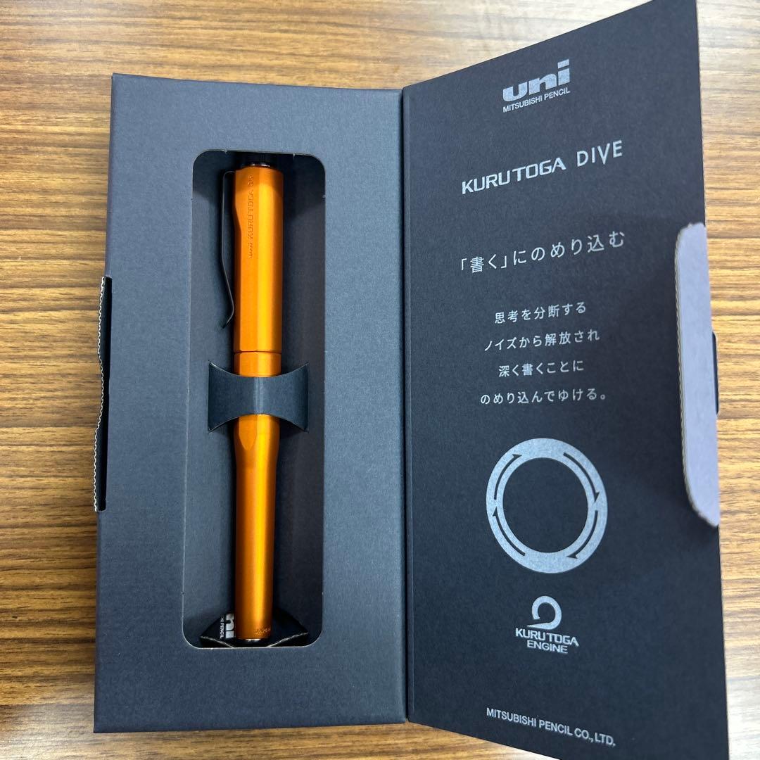 【新品未使用】KURUTOGA DIVE トワイライトオレンジ