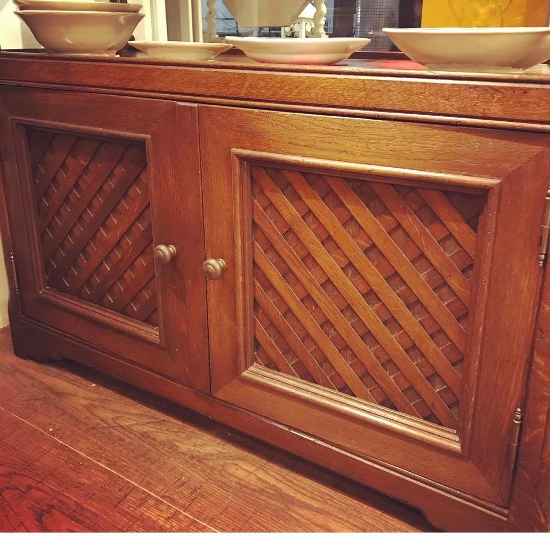 オランダ ヴィンテージ　オープンシェルフ　棚　両面