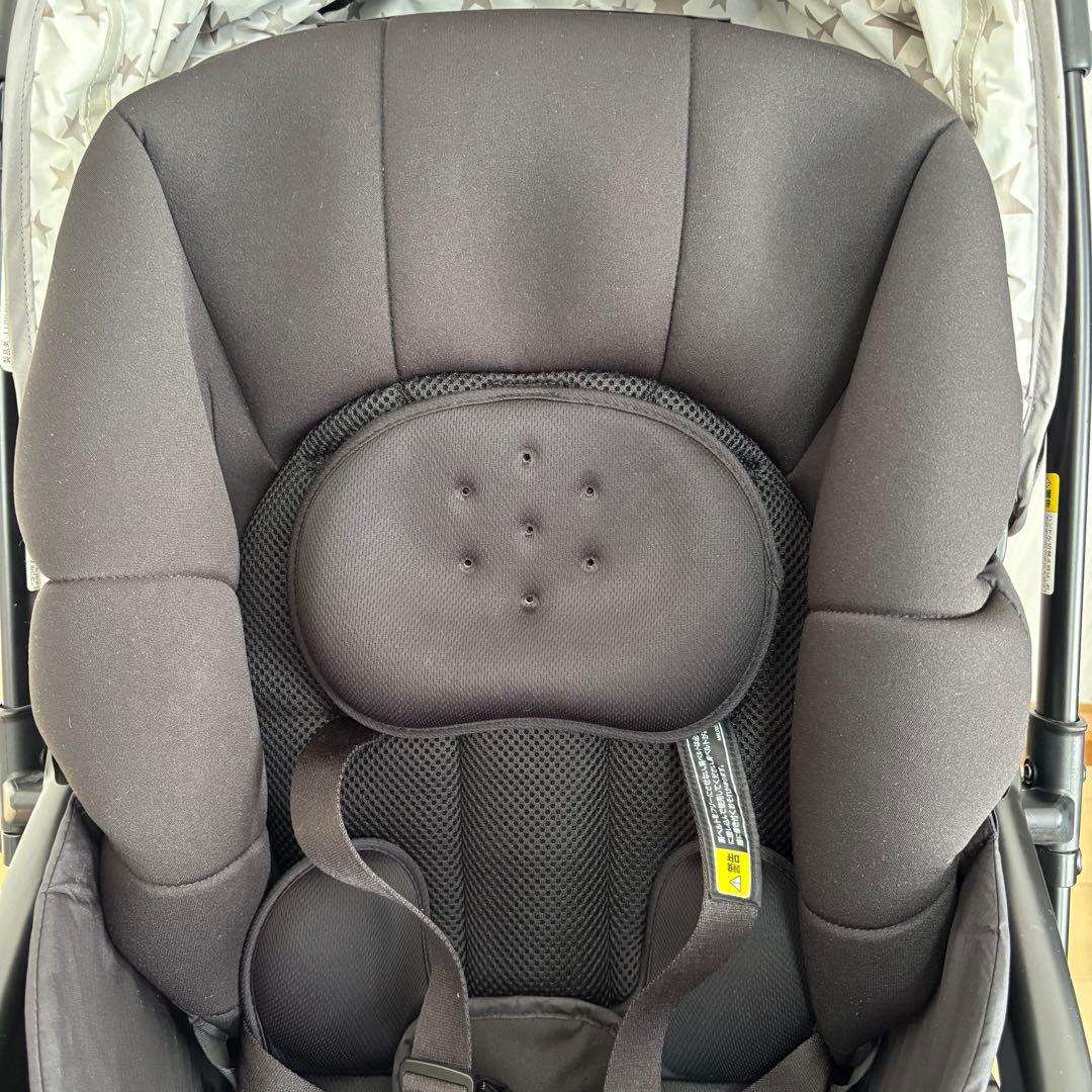 【美品❣️送料無料】 Aprica ベビーカー ラクーナエアー コンパクト AB⭐︎