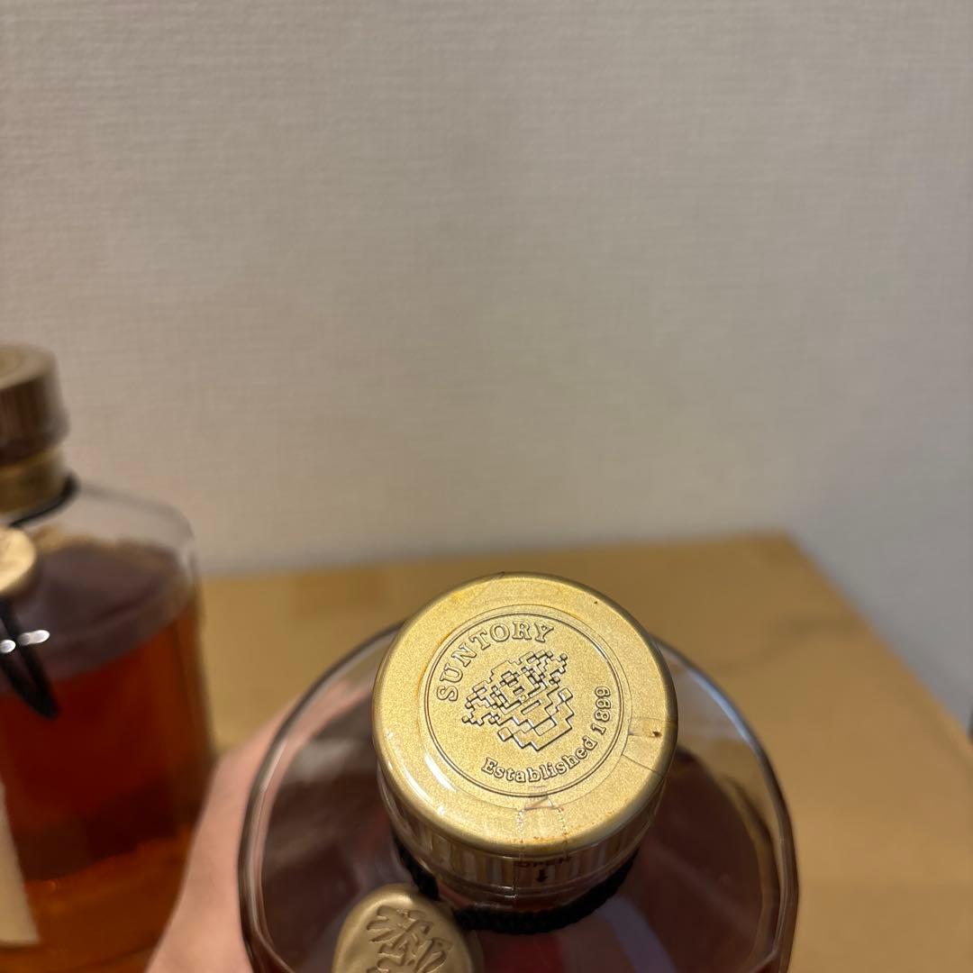 サントリーウイスキー響　裏ゴールドラベル　2点セット　未開封　液面低い