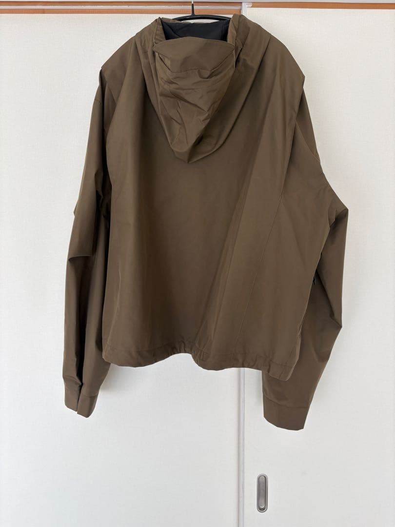 【www様】　オープニングアクト　フィッシングシェルジャケット　カーキブラウン