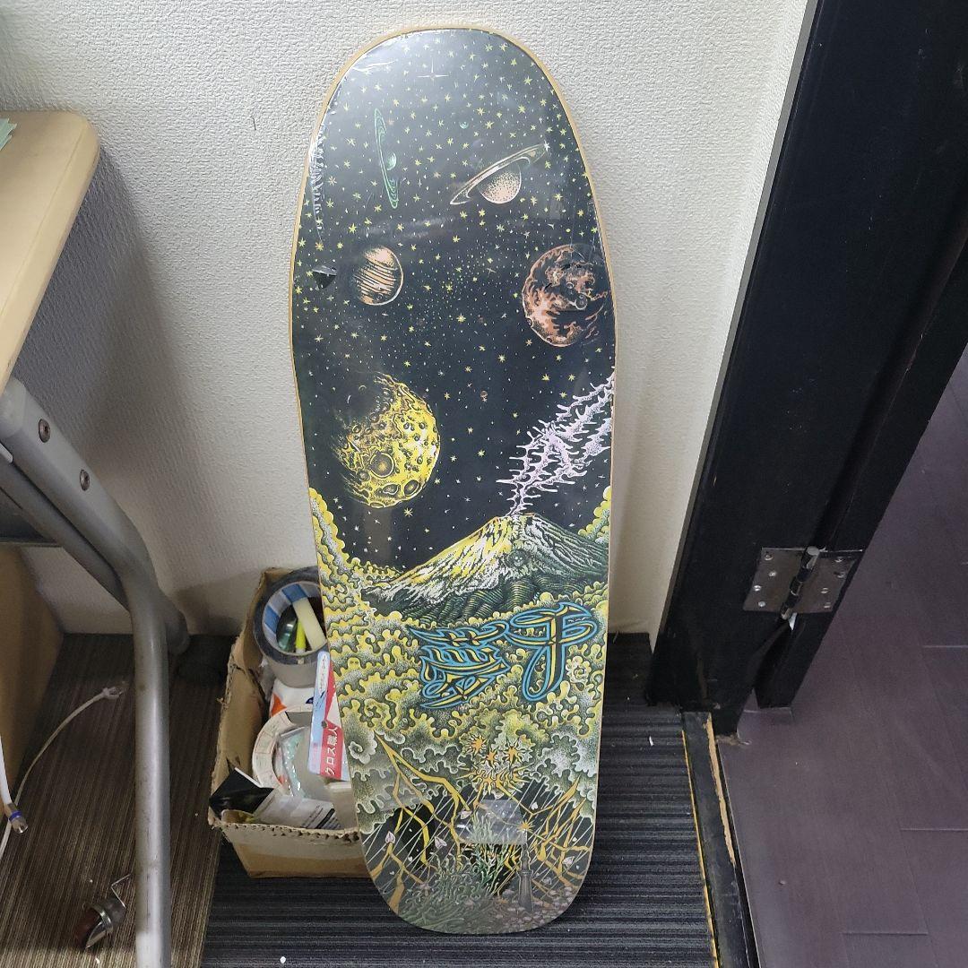 ①DUSTERS スケボー中古 ②宇宙デザイン 板　【新品】