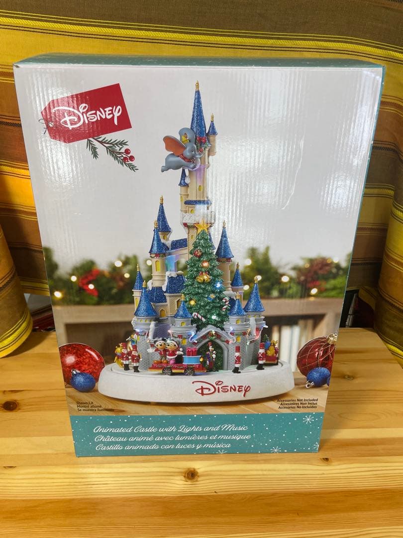 ディズニー　クリスマスビレッジ　コストコ　シンデレラ城