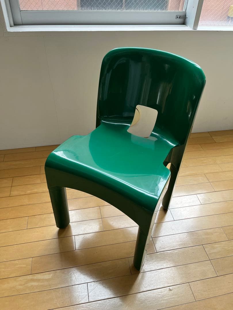 ダイニングチェア グリーン 北欧風 直接引き取り可 在庫2点