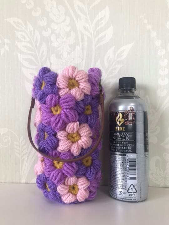 19.モリーの花のペットボトルカバー