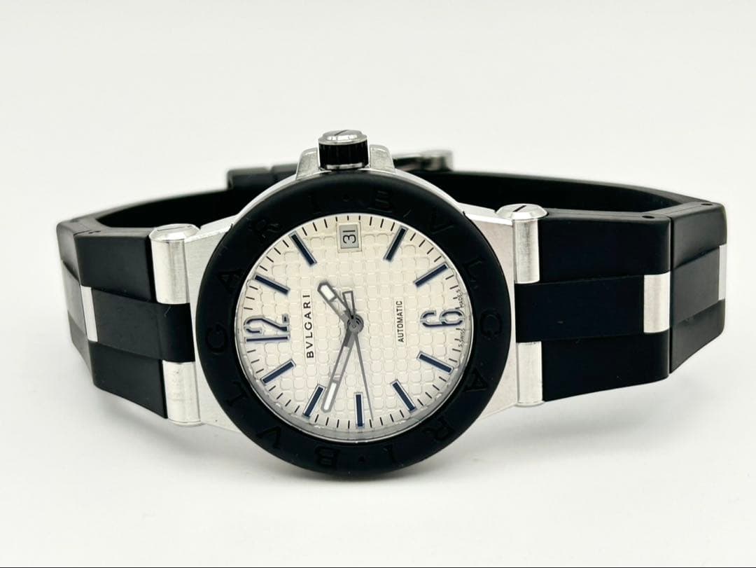 ●超美品●⑭ブルガリ ディアゴノDG35SV 2025年12月オーバーホール済み