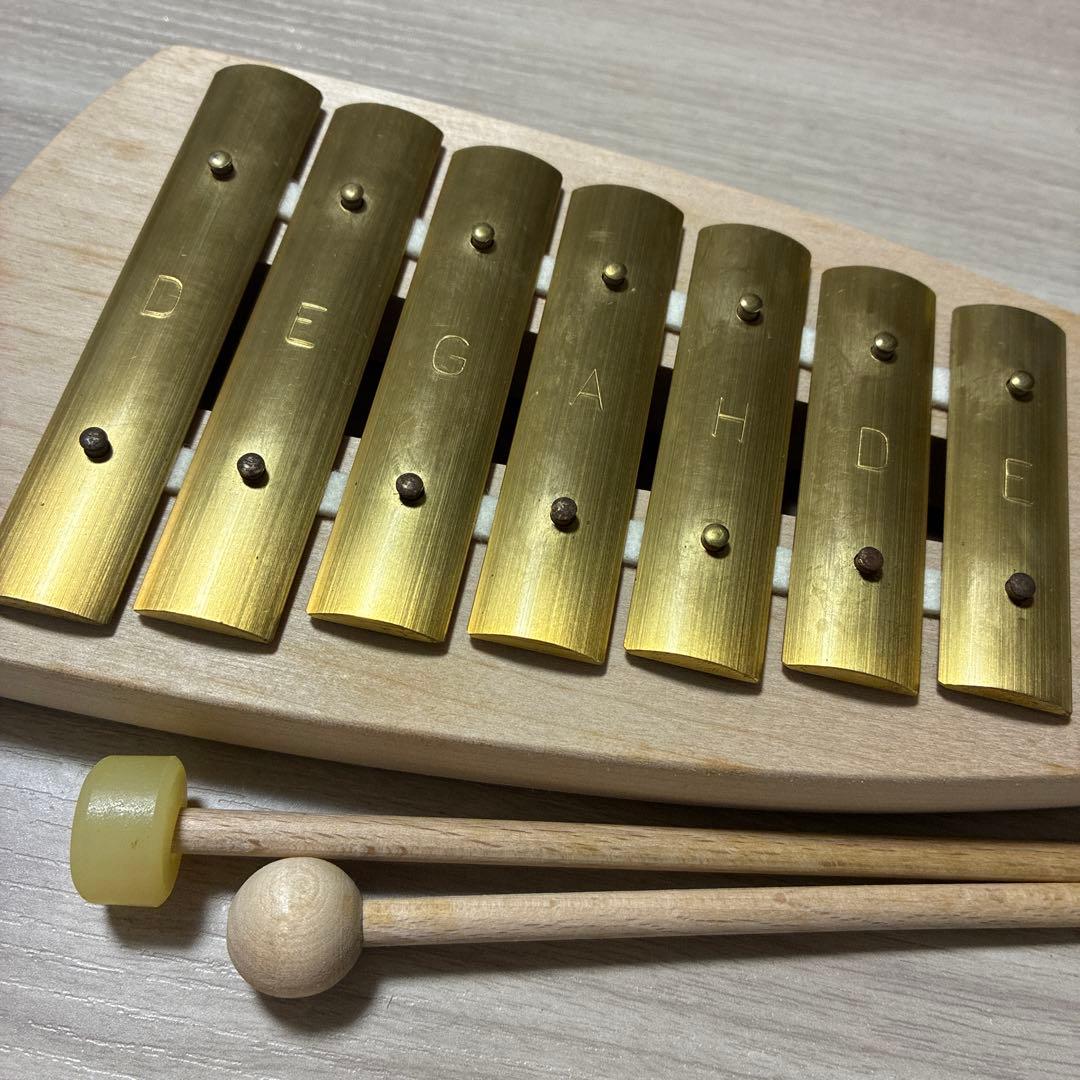 アウリス　グロッケン　ペンタトニック７音　鉄琴