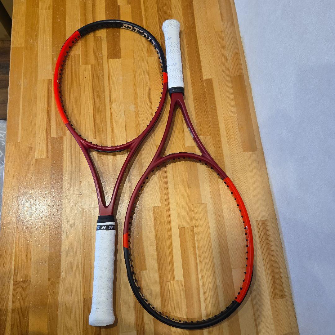 美品　保証書付き　DUNLOP CX200 ラケット 2本セット