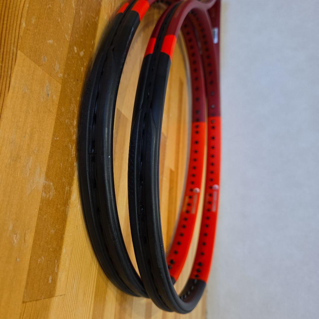 美品　保証書付き　DUNLOP CX200 ラケット 2本セット