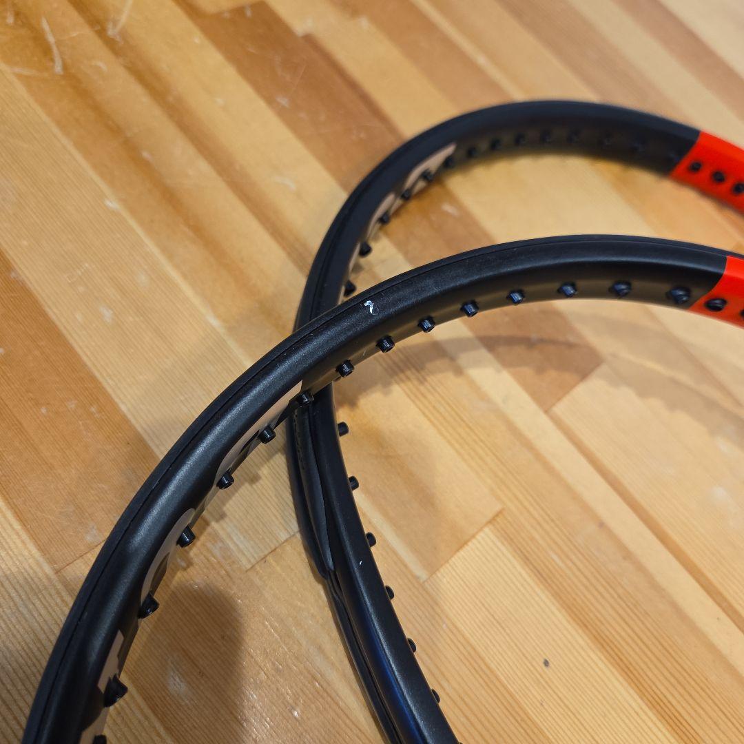 美品　保証書付き　DUNLOP CX200 ラケット 2本セット