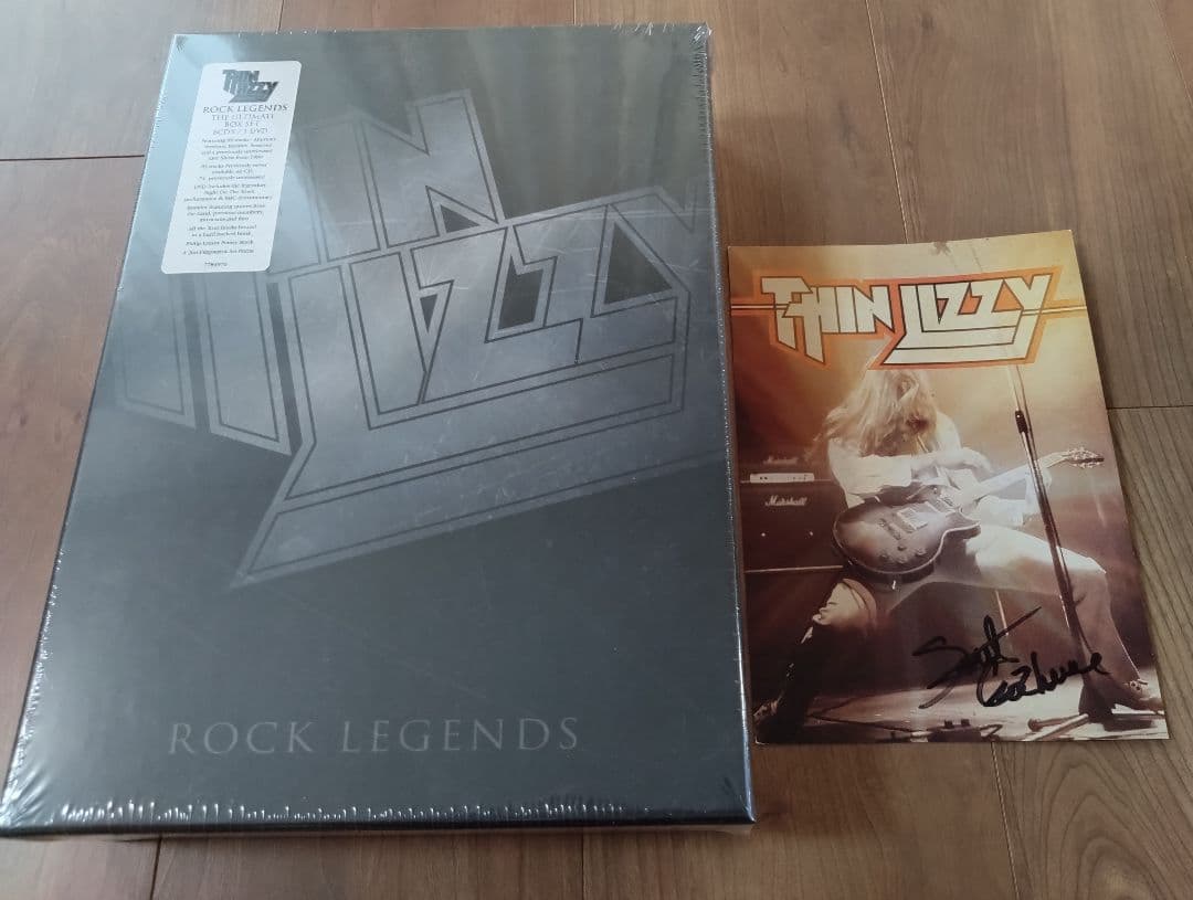 THIN LIZZY ROCK LEGENDS ボックスセット サイン付