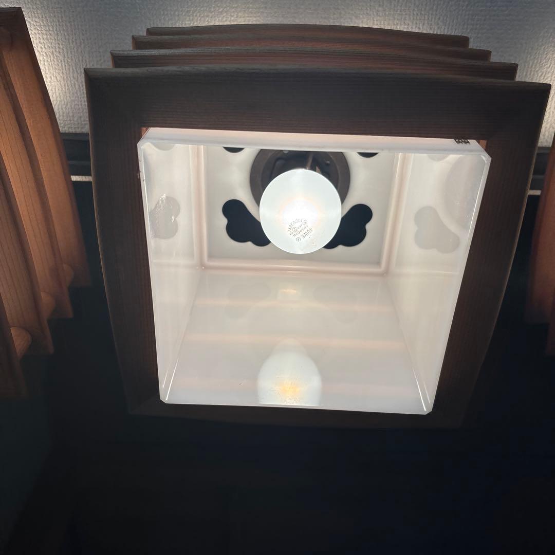 バラ売り可⭐️松下電工　スポットライト　天井照明　和風照明　シーリングライト　3灯