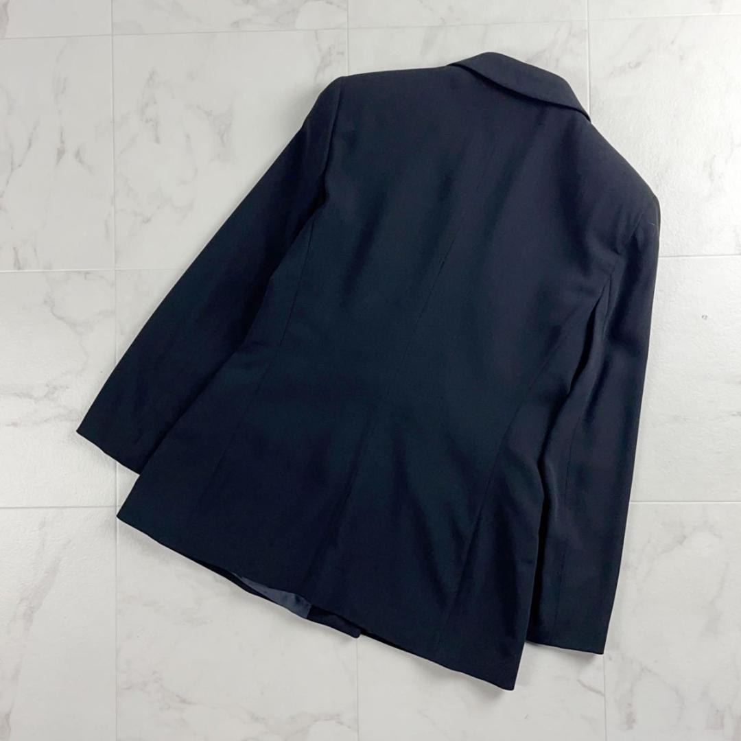 美品 GIORGIO ARMANI セットアップスーツ 黒 サイズ38*XC13