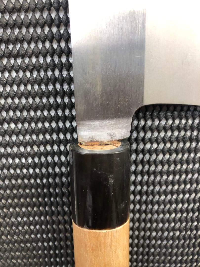 寿司切り包丁 研ぎ済　堺正之 和包丁 特製正鋼 刃渡約23cm木製ハンドル