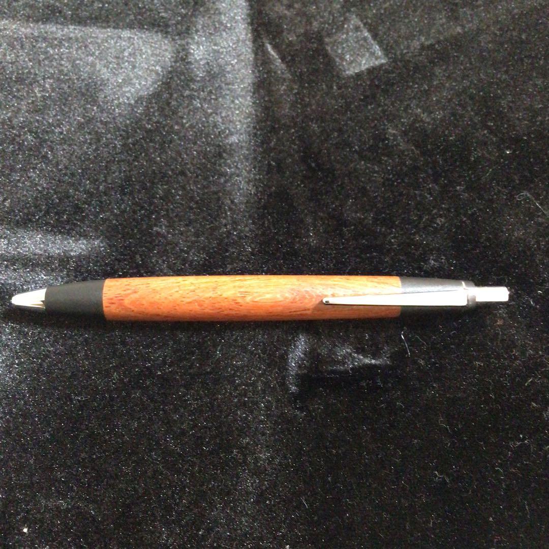 野原工芸　花梨　シルバー　ボールペン　スタンダード