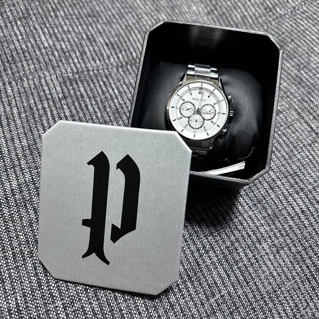 【新品タグ付き】POLICE 腕時計 RUSH メンズ 15001JS-04M