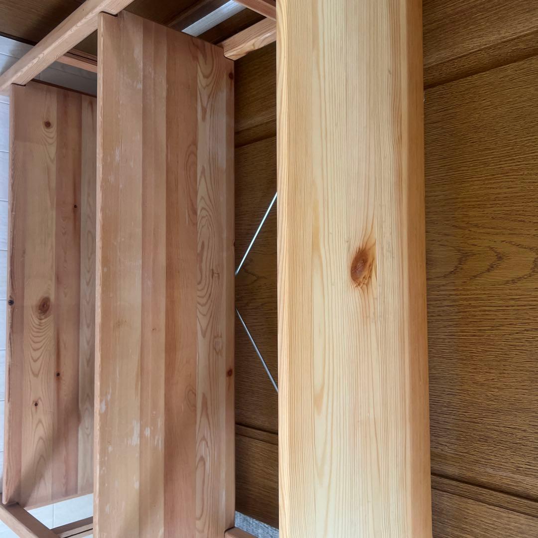 無印良品　パイン材ユニットシェルフ　ユニット棚　86cm幅　スリムタイプ