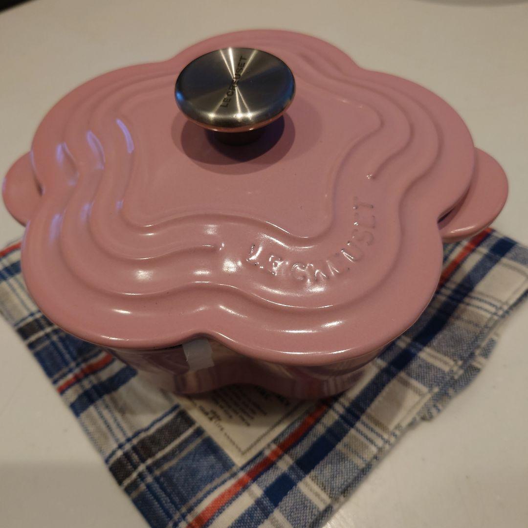 ル・クルーゼ　鍋16　プチココットフルール　値下げしました！