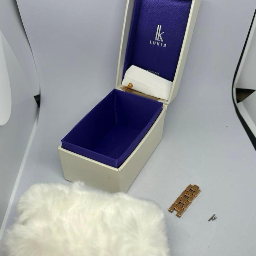 セイコー ルキア スワロフスキー ピンク 箱/枕/コマ4