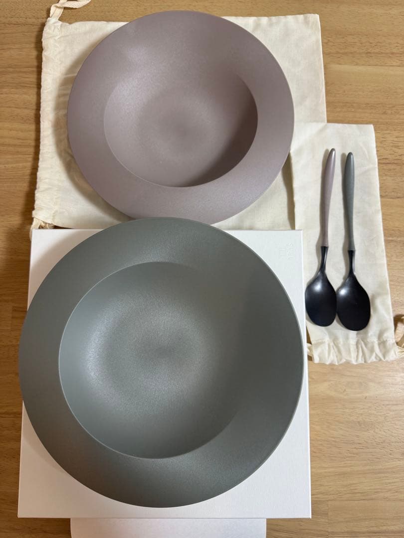 ARAS エイラス 深皿スクープ　26cm カトラリー　2セット