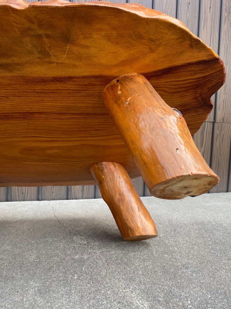 座卓　一枚板テーブル　天然木　和風　和室　茶道具　煎茶道具