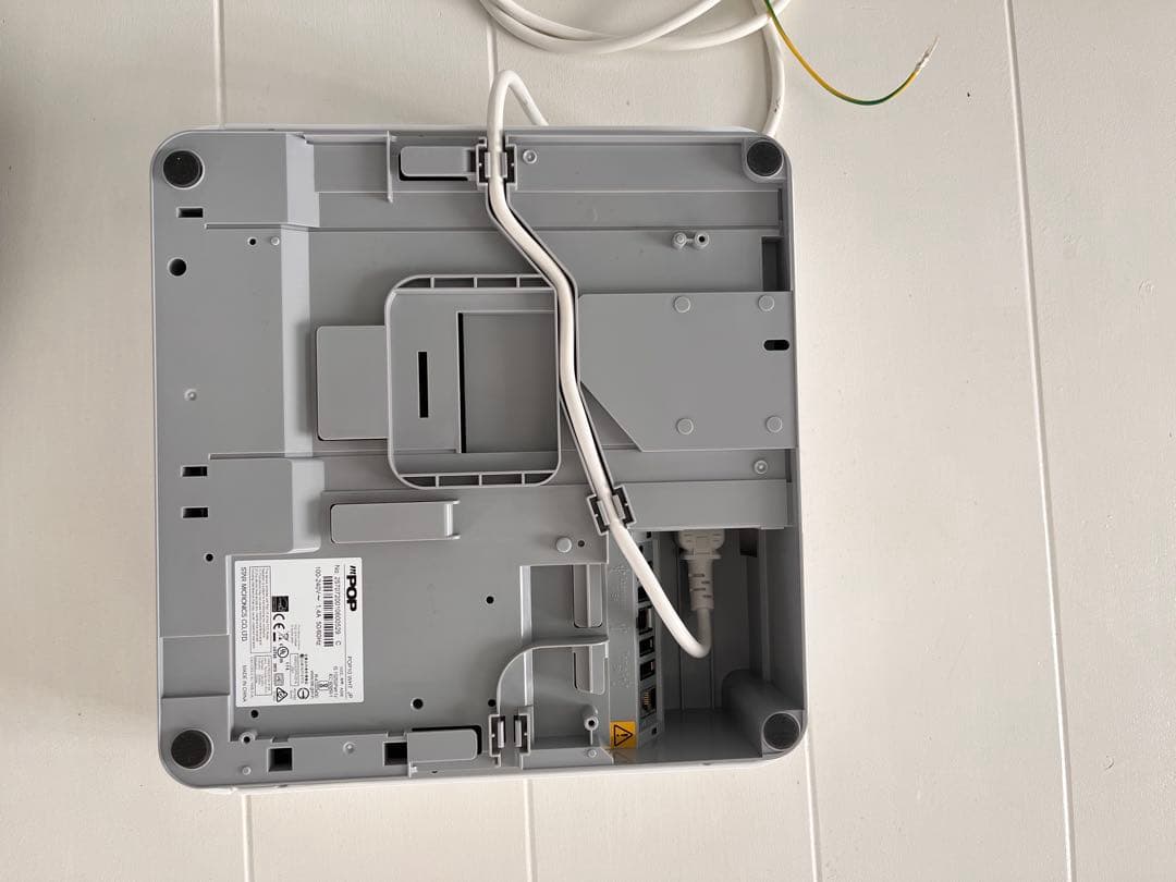 【美品】【完動】スター精密プリンター付キャッシュドロアMPOP10-WHT-JP