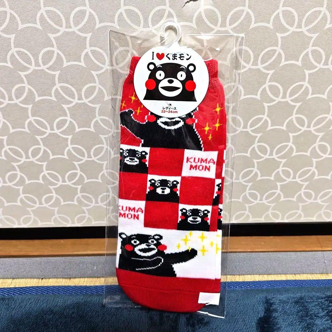 【OKO専用】くまモン ソックス 22〜24cm レッド