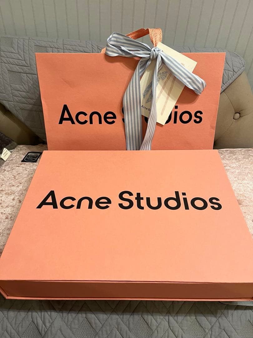 【新品 未使用】Acne Studios ウールモヘアスカーフ