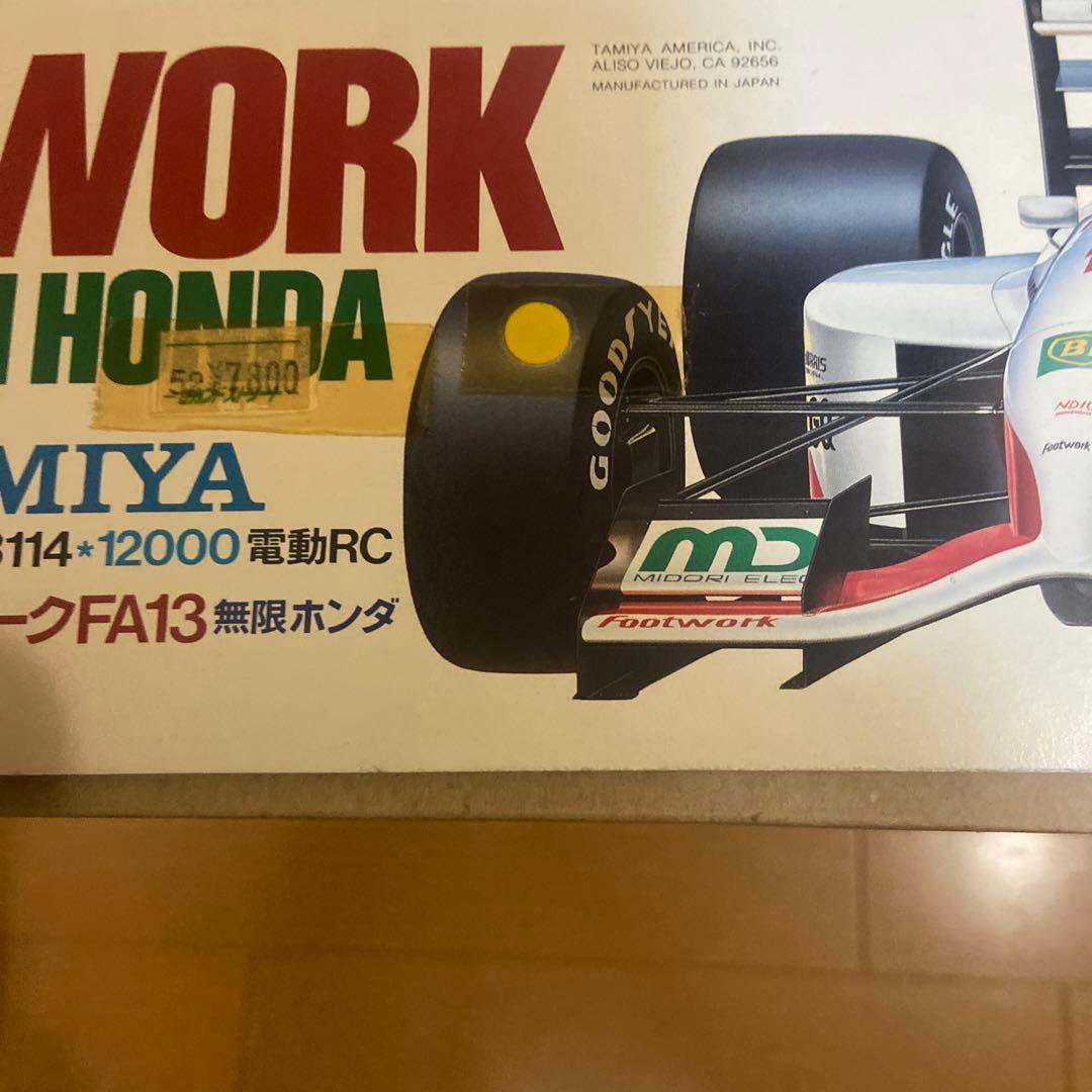 ホビーラジコン TAMIYA FOOTWORK FA13 MUGEN HONDA 1/10