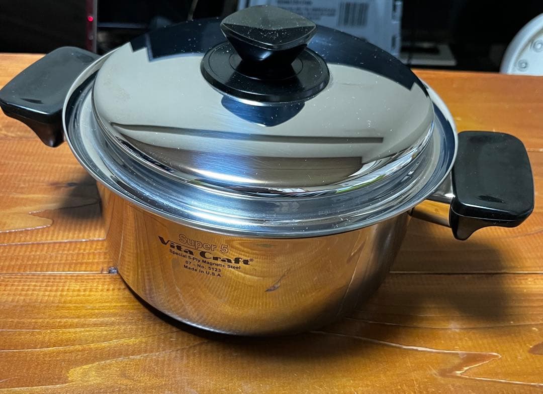 ビタクラフト スーパーファイブ 両手鍋 3.0L 　No.5123