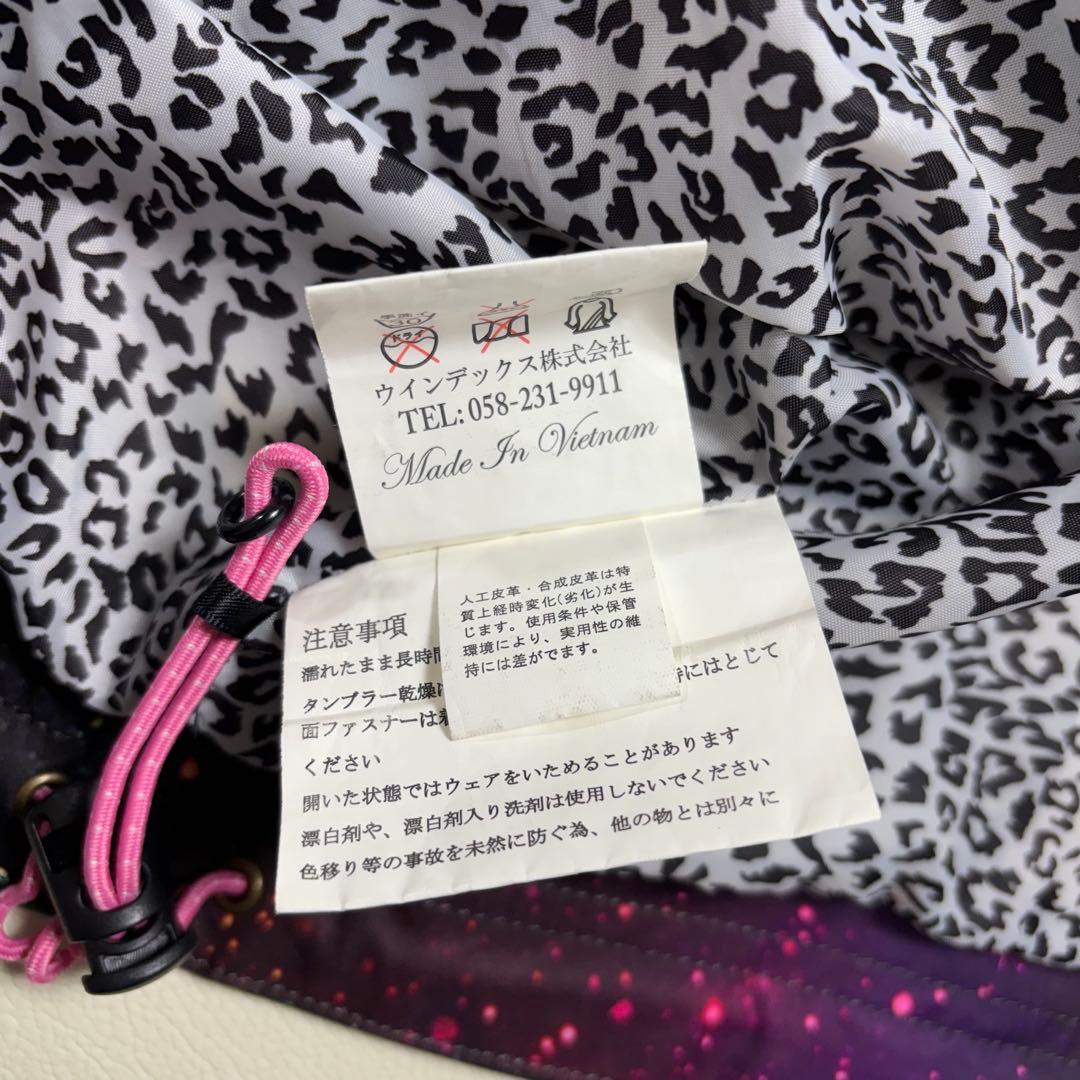 MISTRAL スノーボードウェア 上下セット 銀河柄 M 宇宙柄 スノボウェア