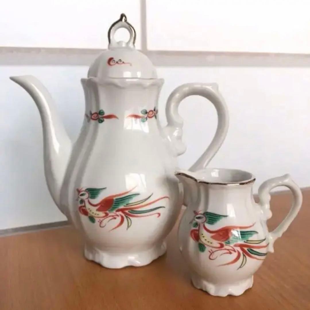 昭和レトロ デッドストック 中国茶 茶器セット