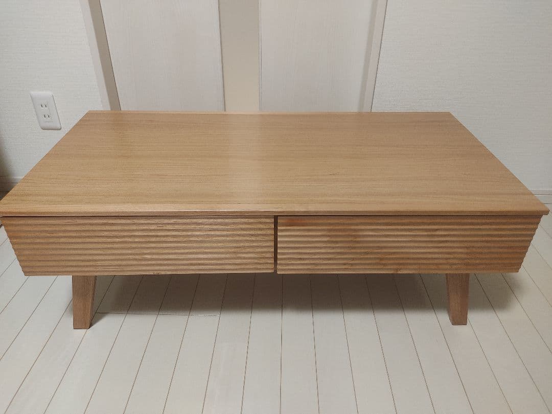 ローテーブル　ISSEIKI　一生紀　幅100 引出し付