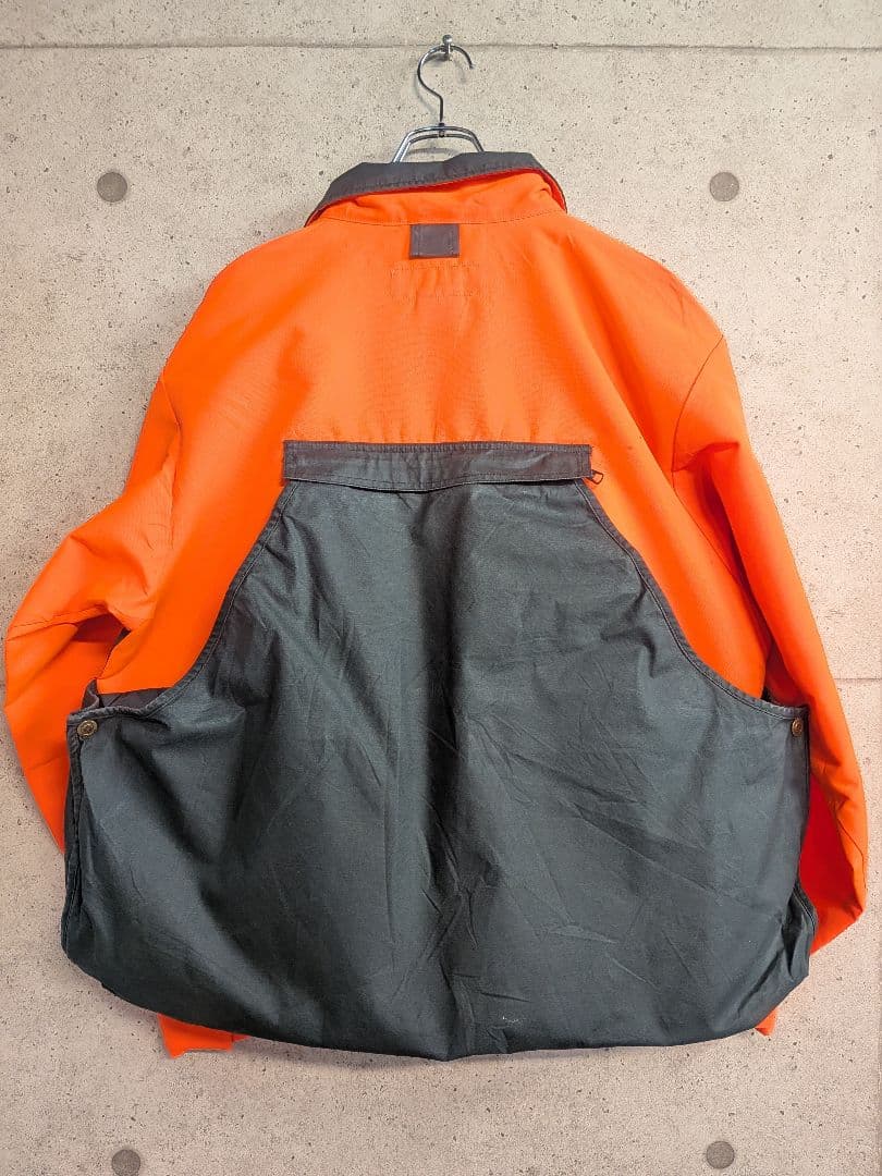 Columbia ハンティングジャケット　オレンジ×ダークグリーン