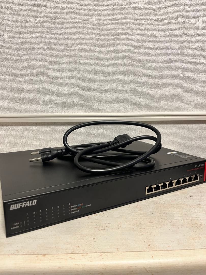 N*o様 BUFFALO バッファロー BS-MP2008 8ポートスイッチング