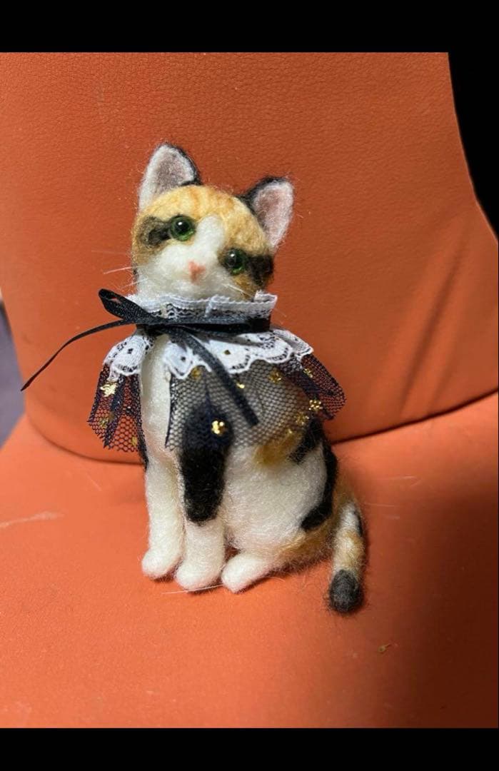 羊毛フェルトふにゃんこのオーダーページ