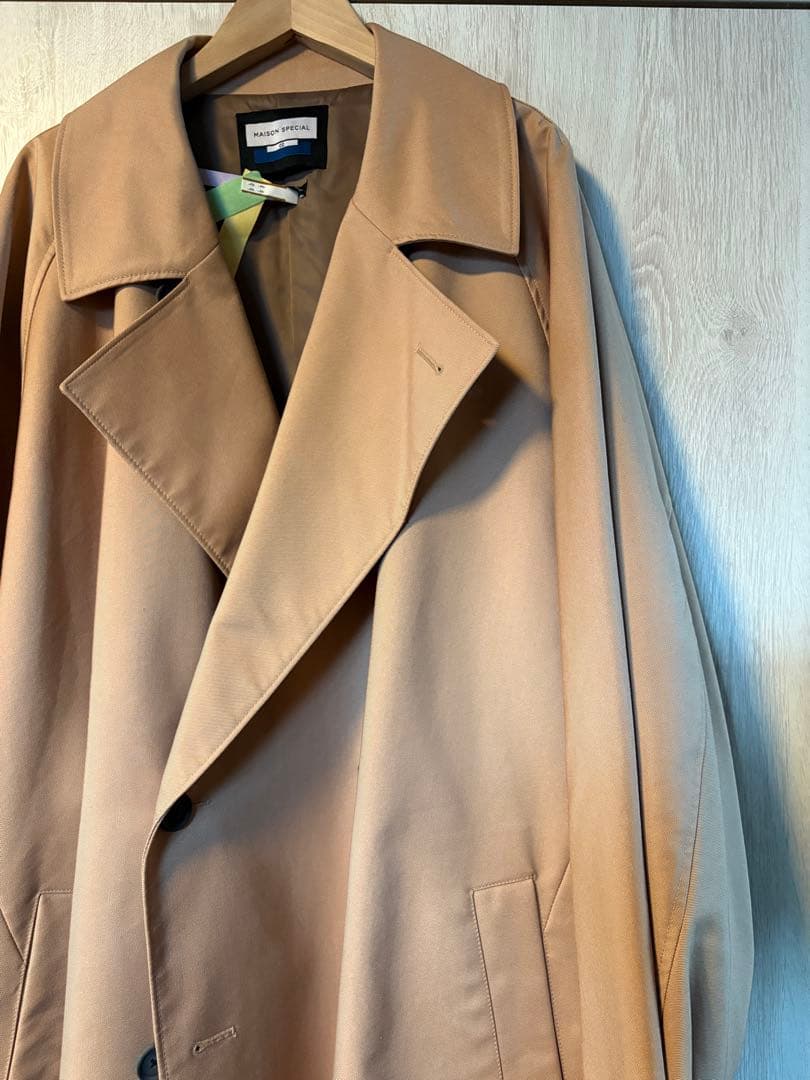 MAISON SPECIAL ベージュ トレンチコート