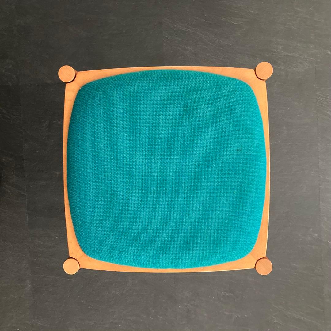 秋田木工　ファブリックスツール　used レア