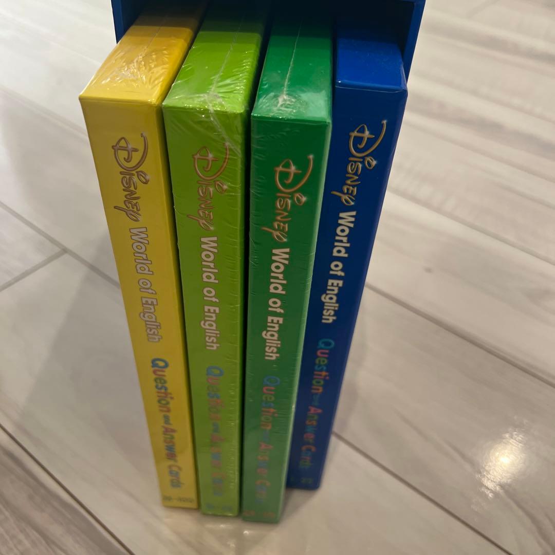 2020年購入　DWEクエスチョンアンドアンサー ディズニー 英語　Q&Aカード