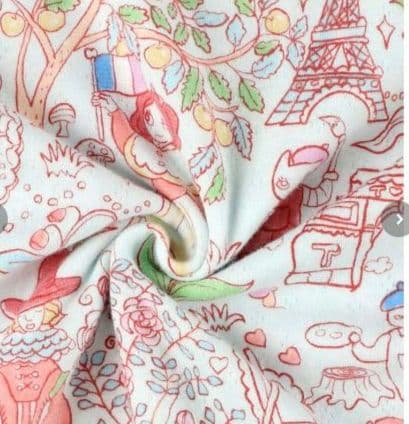 新品タグ付き ツモリチサト パジャマ ルームウェア パリ 秋冬