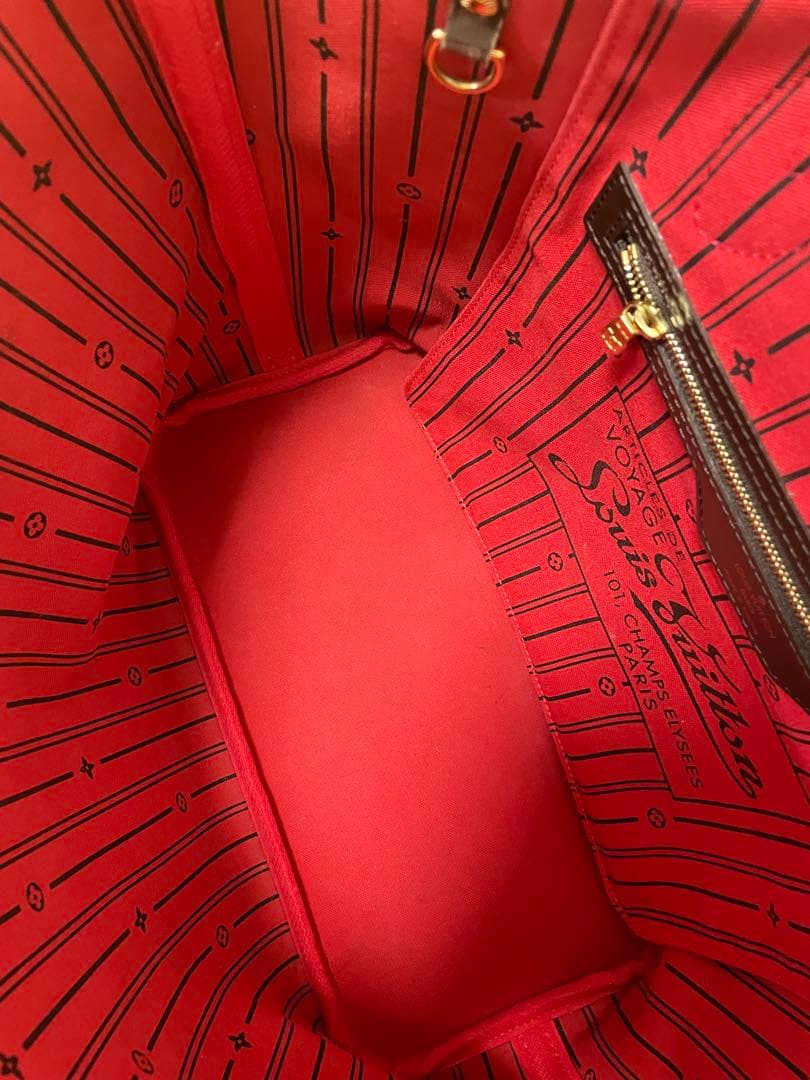 【美品】ルイヴィトン ダミエ ネヴァーフルMM トートバッグ