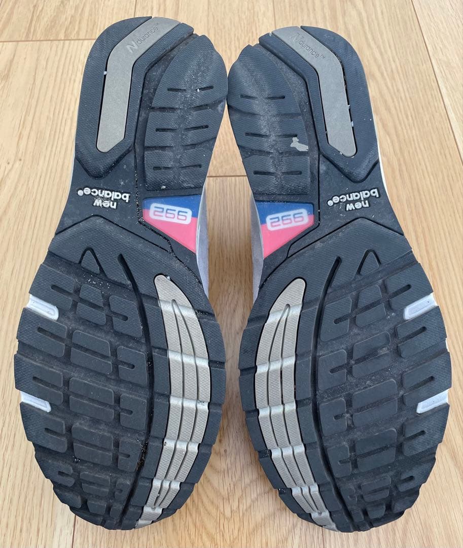 靴 New Balance 992 U992GY gray