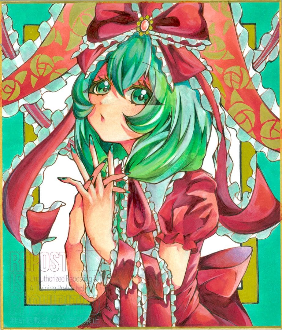 【手描きイラスト】 鍵山雛 / 東方Project 【ファンアート】