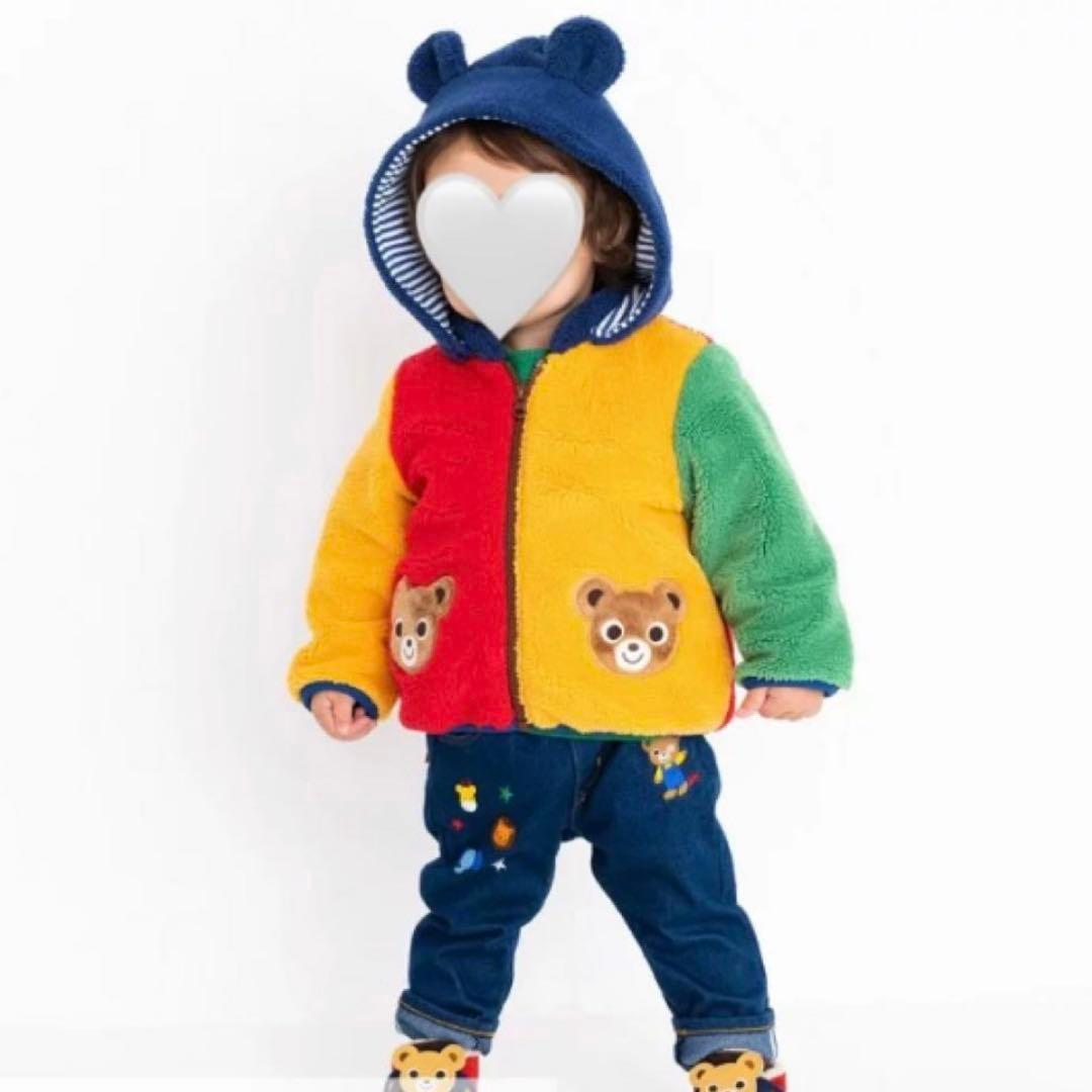 MIKI HOUSE 90㎝　フリース　アウター　ジャケット