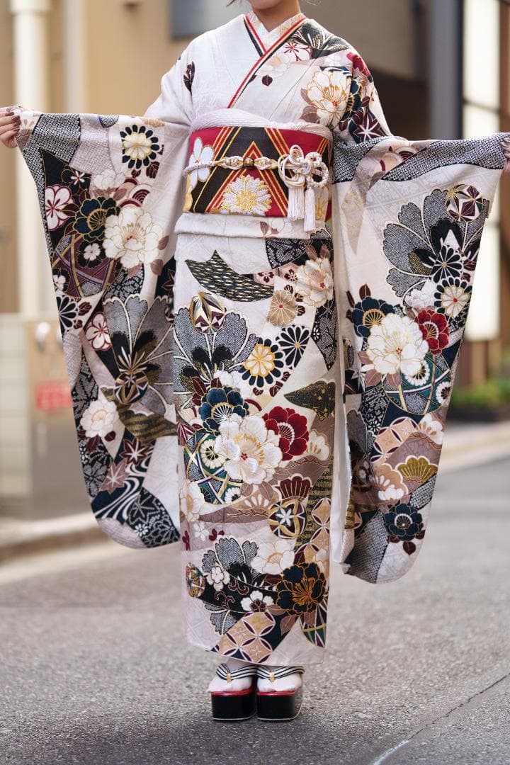 ≪美品≫みゅーい　振袖、長襦袢のみ【798】