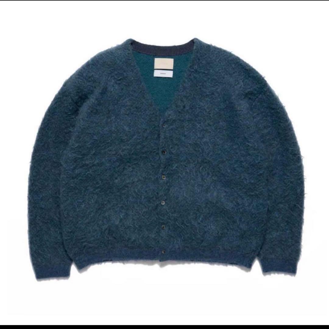 graphpaper yoke モヘアカーディガン