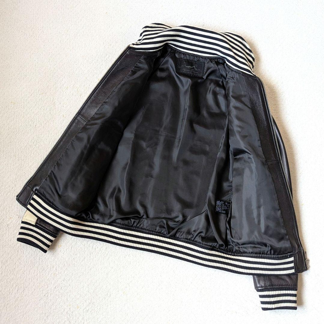 ヒステリックグラマー ラムレザー スカジャン タイガー S ♦chie0709様