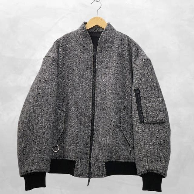 タロウホリウチ 3Dカラー MA-1 ブルゾン ジャケット 1