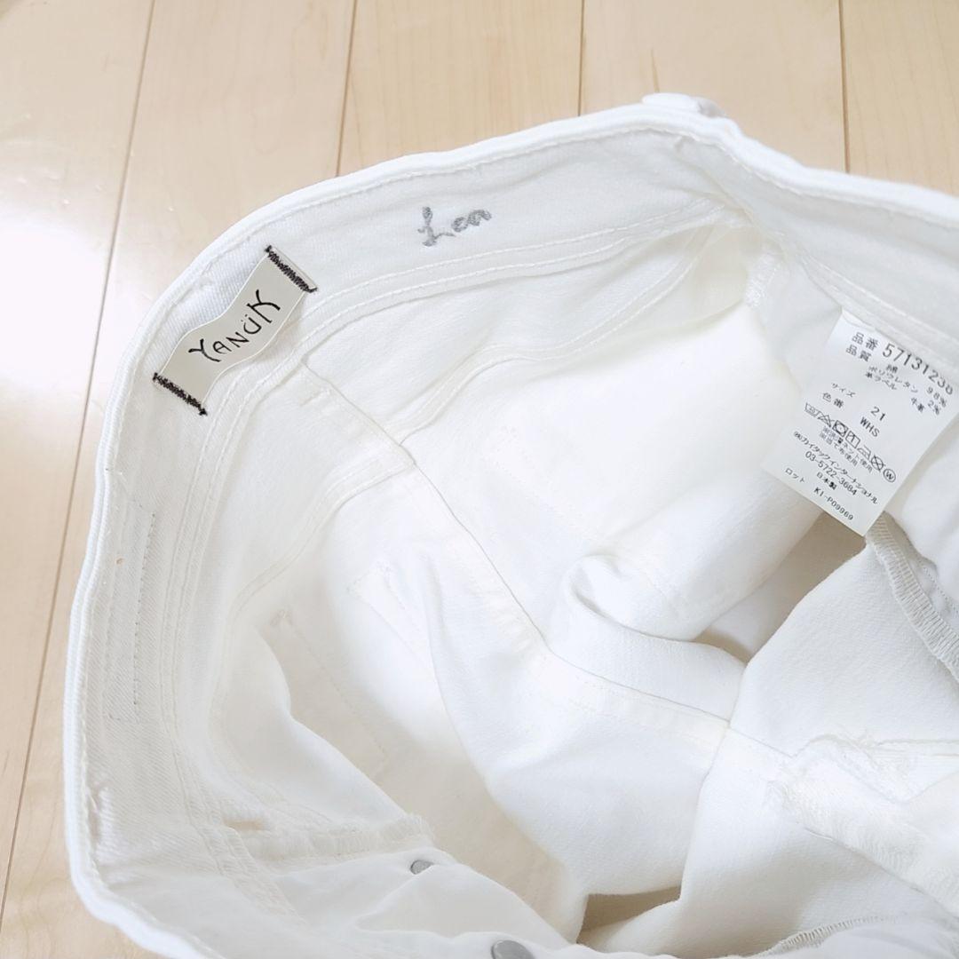 完売品❗ヤヌーク LEA BOYS STRAIGHT WHS デニムパンツ　21